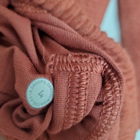 Lululemon Heathered Rusted Clay On Repeat Dress Size 4 - Picture 14 of 14